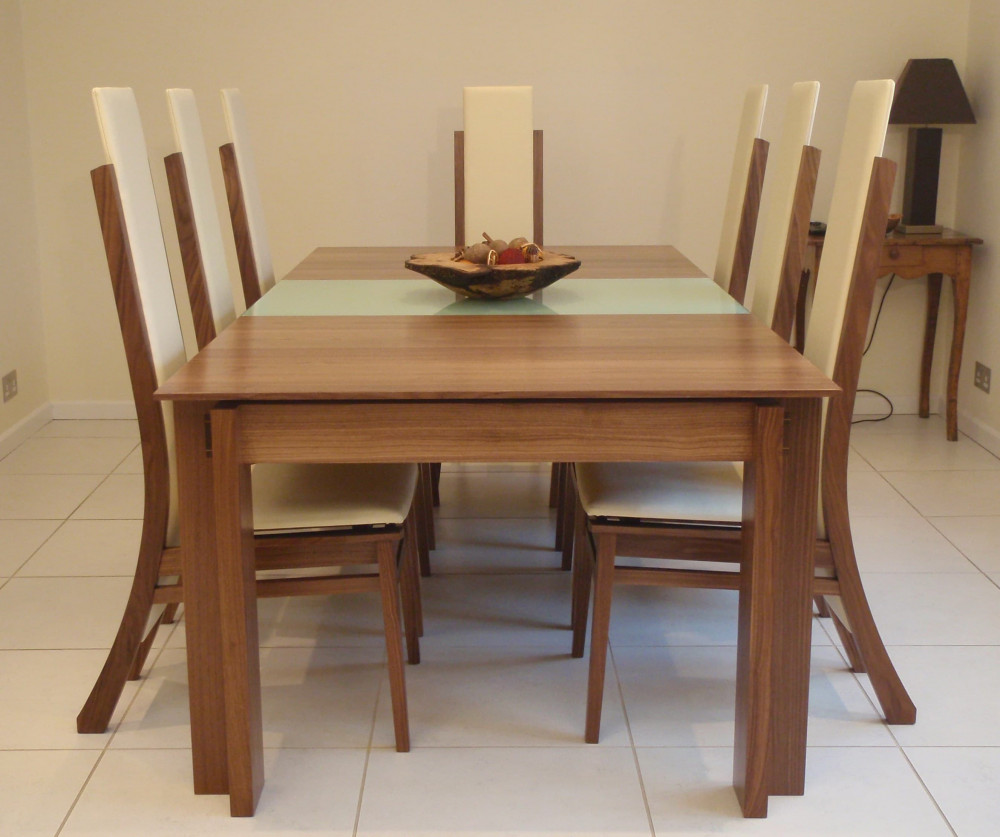 Walnut dining suite