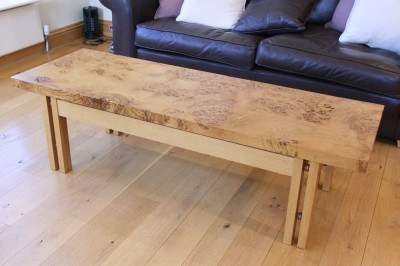 Contemporary design bespoke coffee table